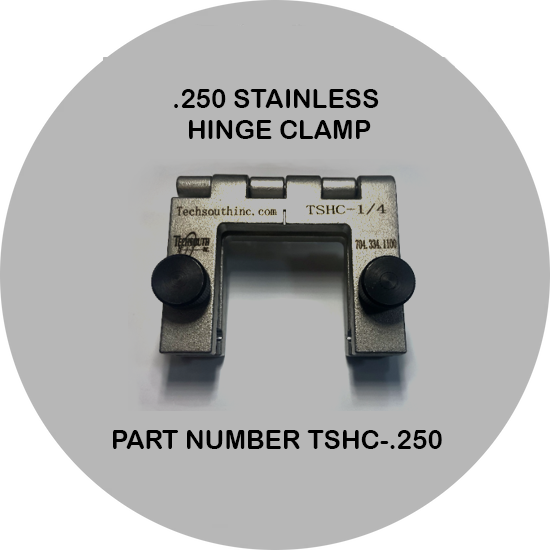 .250 STAINLESS HINGE CLAMP