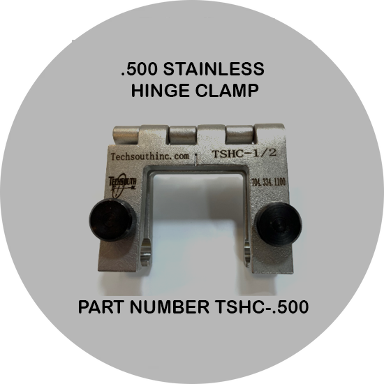 .500 STAINLESS HINGE CLAMP TechSouth Products