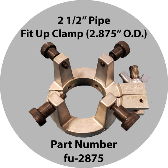 2 1/2 Inch Pipe Fit Up Clamp