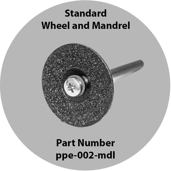 Diamond Wheel and Mandrel(mandrel fits cordless unit only)