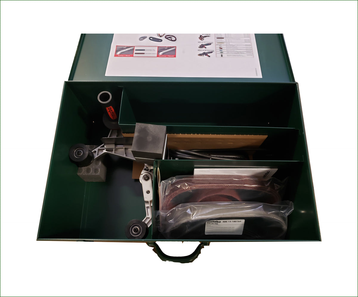 Metabo Tube Belt Sander RBE-15-180 – TechSouth Products