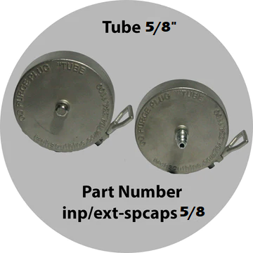 INPUT AND OUTLET 5/8 INCH PURGE CAP