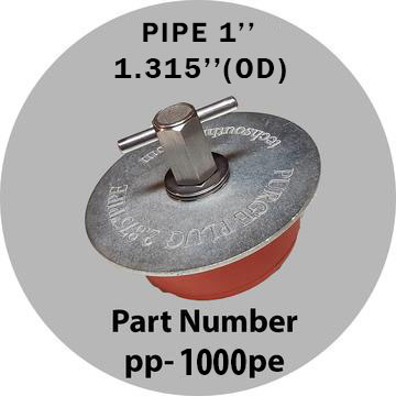 Purge Plug 1 Inch For Pipe Outlet