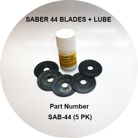 Saber 44 Tube Saw Blades + Lube TechSouth Products Saber 44 Tube Saw Blades + Lube TechSouth Products