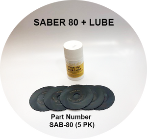 Saber 80 Tube Saw Blade + Lube