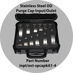Input And Outlet Purge Cap Kit 1-4 Inch