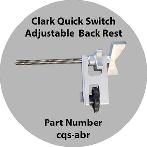 Clark Quick Switch Adjustable Back Rest