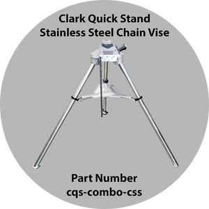 Clark Quick Stand With Stainless Steel Chain Vise