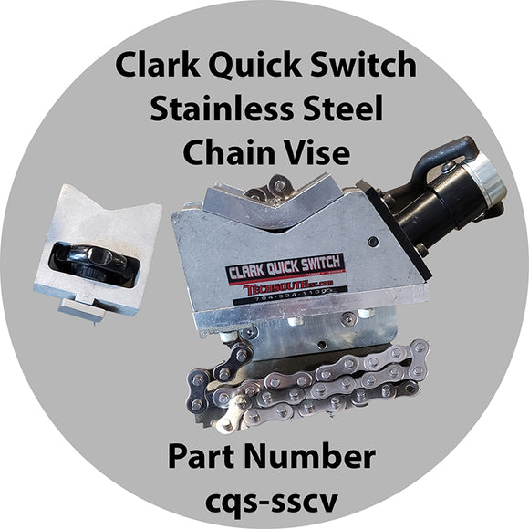 Clark Quick Stainless Steel Chain Vise Set