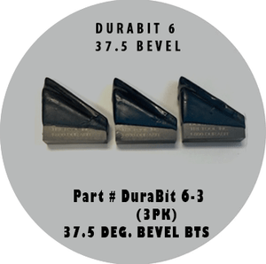 Durabit 6/37.5 Deg Tri tool Bevel Bits
