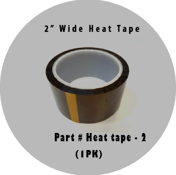 AMBER 2 WIde Heat Tape – TechSouth Products
