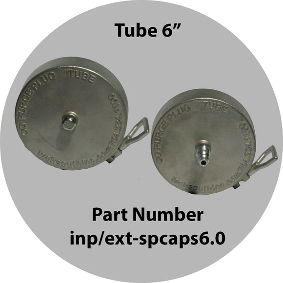 Input And Outlet 6 Inch Purge Cap