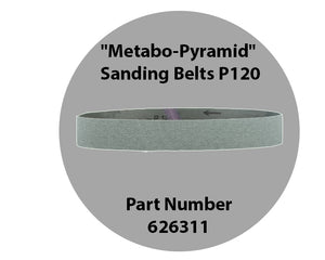 "Metabo-Pyramid" Sanding Belt P120 (5 Pack)
