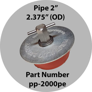 Purge Plug 2 Inch For Pipe Outlet