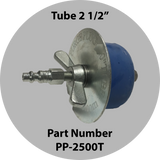 Purge Plug 2 1/2 Inch For Tube Inlet