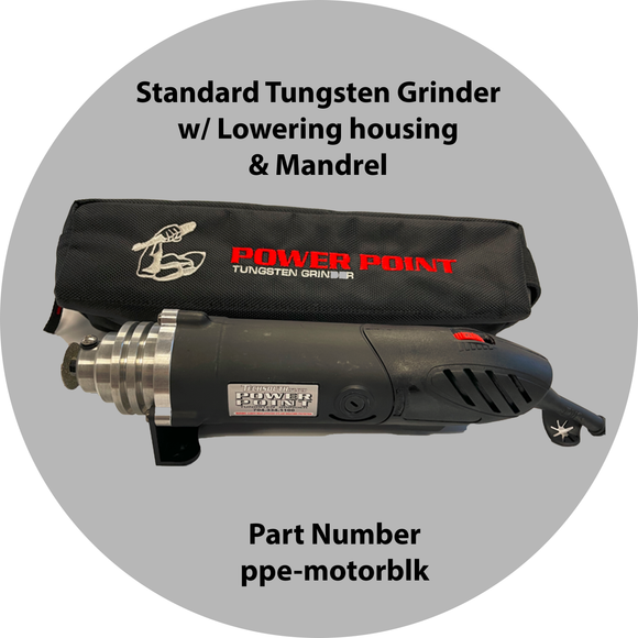 Standard Black Motor w/ Lower Housing and Mandrel