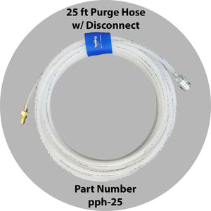 25 ft Purge Hose with Disconnect