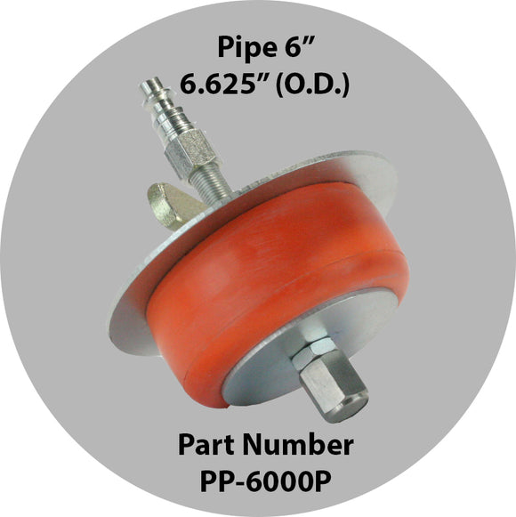 Purge Plug 6 Inch For Pipe Inlet