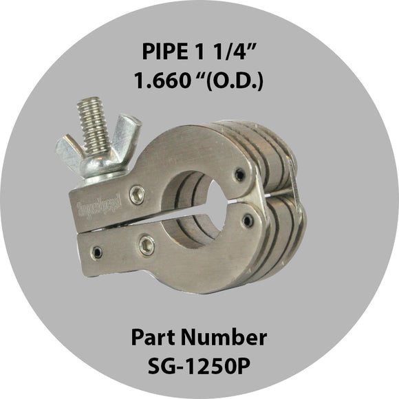1 1/4 Inch Saw Guide For Pipe