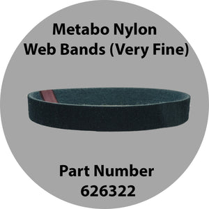 Metabo Nylon Web Bands ( Very Fine) 3 Pack